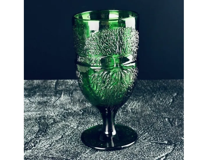 Набор бокалов для вина 6шт 390мл Lenardi 583-036 зеленый