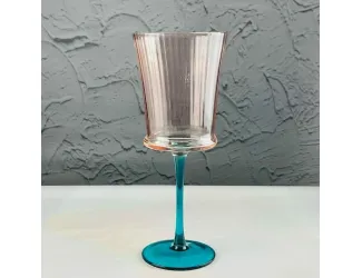 Набор бокалов для вина 6шт 320мл Lenardi 584-014 розовый