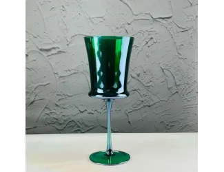 Набор бокалов для вина 6шт 320мл Lenardi 584-026 зелёный