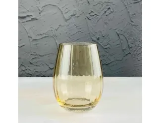 Набор стаканов 540мл Lenardi 584-042 янтарный