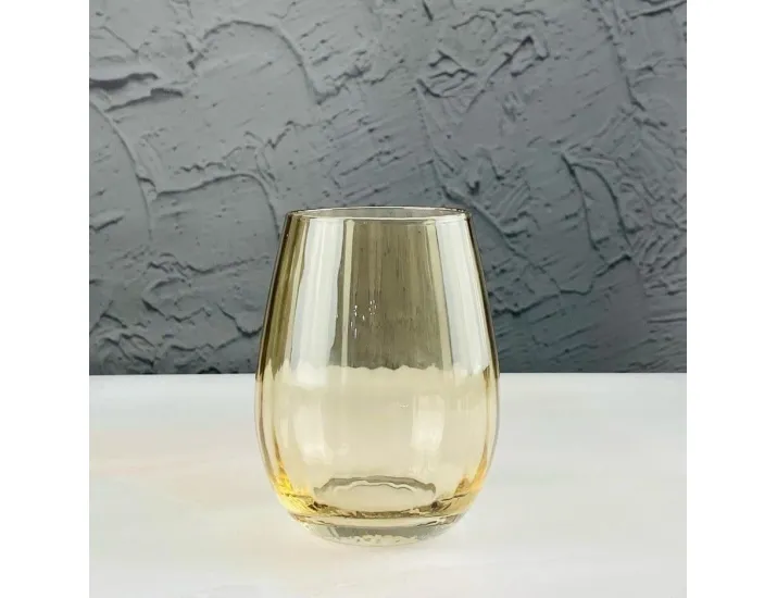 Набор стаканов 540мл Lenardi 584-042 янтарный