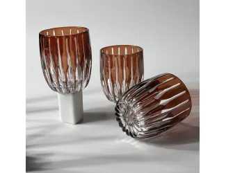 Набор стаканов 285мл Lenardi 585-005 янтарный