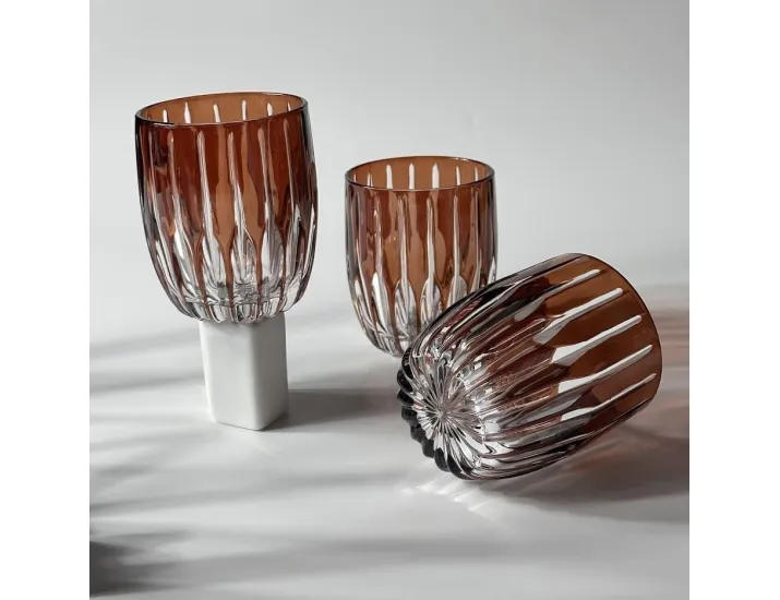 Набор стаканов 285мл Lenardi 585-005 янтарный