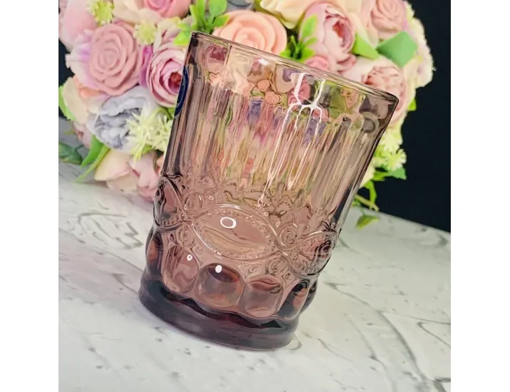 Набор стаканов 250мл Lenardi 588-439 бордовый