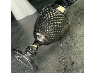 Набор бокалов для вина 6шт 240мл Lenardi 588-491 чёрный