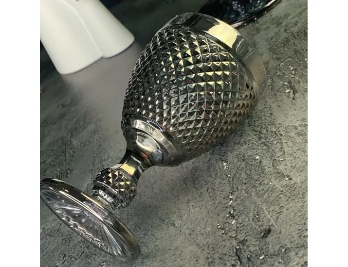 Набор бокалов для вина 6шт 240мл Lenardi 588-491 чёрный