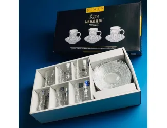 Кофейный набор 12 предметов 130мл Lenardi 588-639