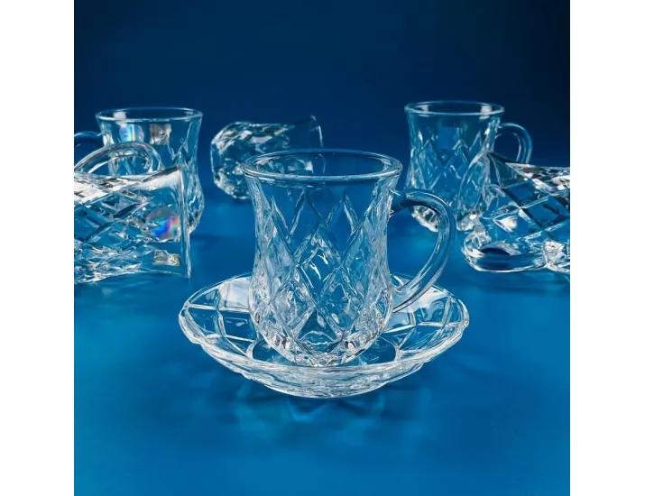 Кофейный набор 12 предметов 130мл Lenardi 588-641