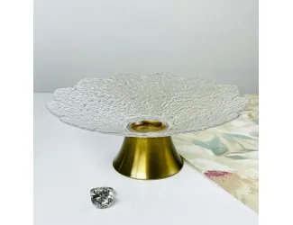 Фруктовница 33,5х13см на ножке 588-714