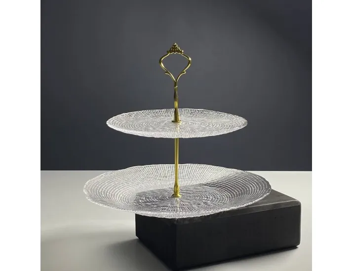 Двухъярусная этажерка 22/29см Lenardi 588-779