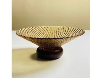 Конфетница 19см на ножке Lenardi 588-816