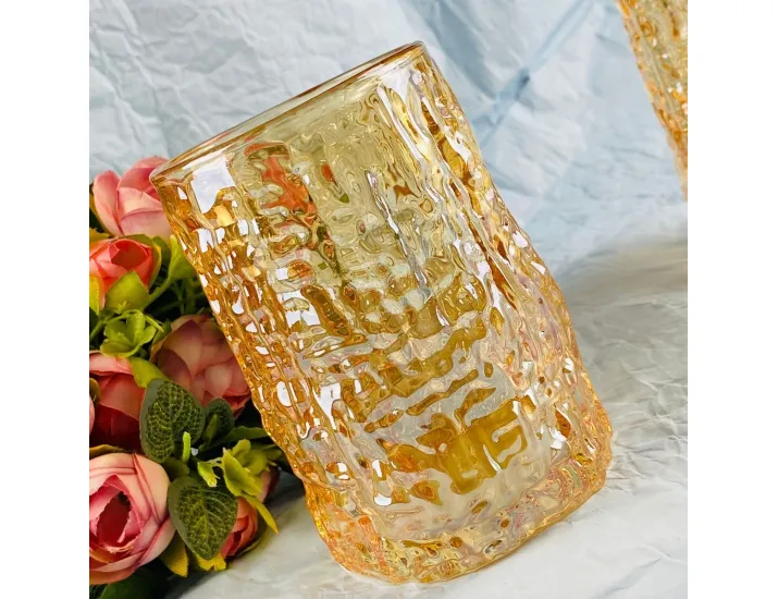 Набор стаканов 6шт 250мл Lenardi 589-076 янтарный