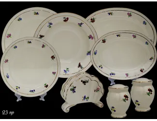 Обеденный сервиз на 6 персон 23 предмета Lenardi Адель 666-339