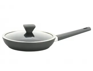 Сковорода 1,7л с крышкой 24см HAMMER 819-002