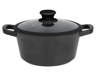 Кастрюля 2,3л с крышкой 20см MYSTERY 820-019