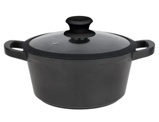 Кастрюля 4,0л с крышкой 24см MYSTERY 820-020