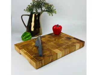 Доска разделочная торцевая на силик. ножках 38х23 888-548