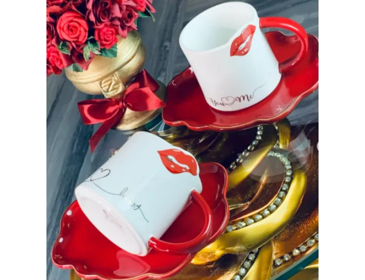 Набор чайных пар на 2 персоны 4 предмета Lenardi 106-140