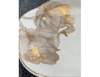 Блюдо овальное 25см Lenardi Миллениум 666-371