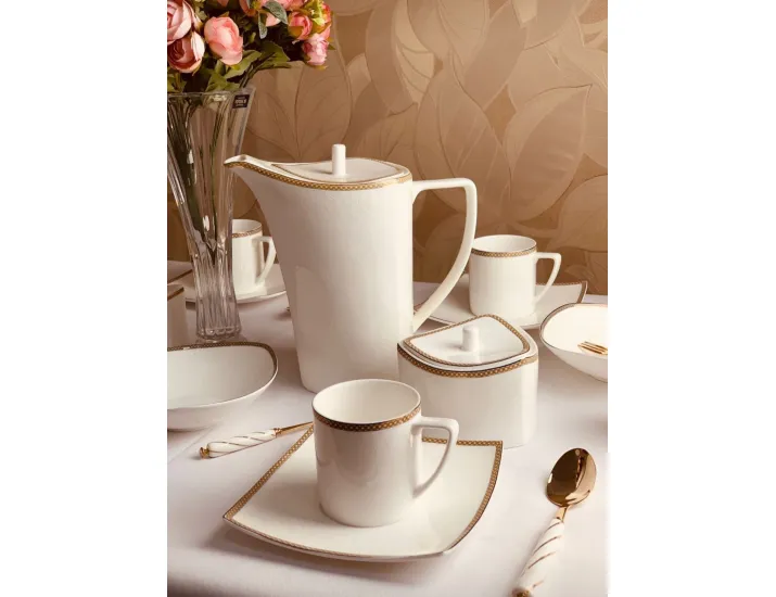 Блюдо квадратное 27см Lenardi Galaxy Gold 145-027