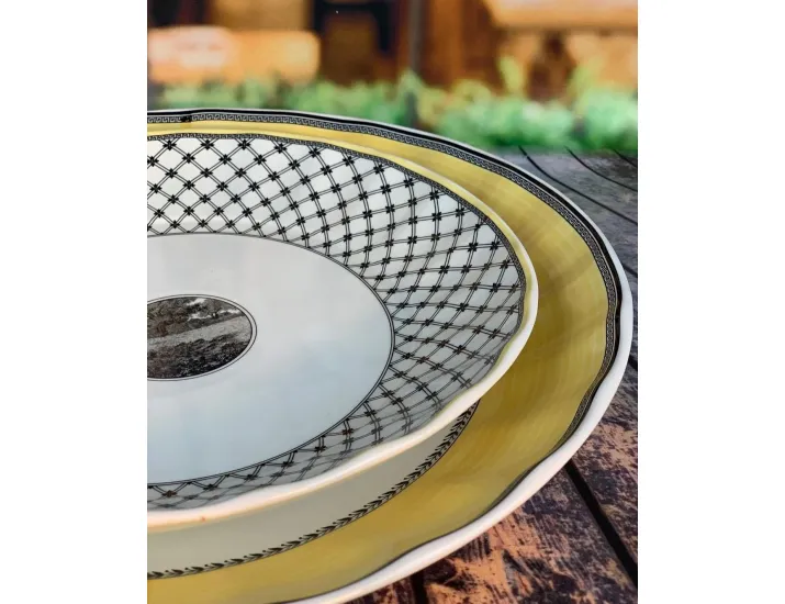 Блюдо круглое глубокое 40см Lenardi Provence 105-933