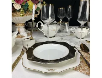 Блюдо овальное 35,5см Lenardi Rich 109-031