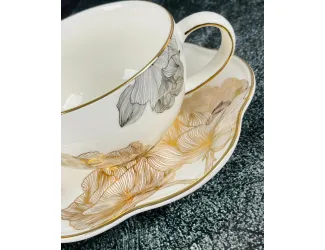 Соусник с блюдцем Lenardi Миллениум 666-368