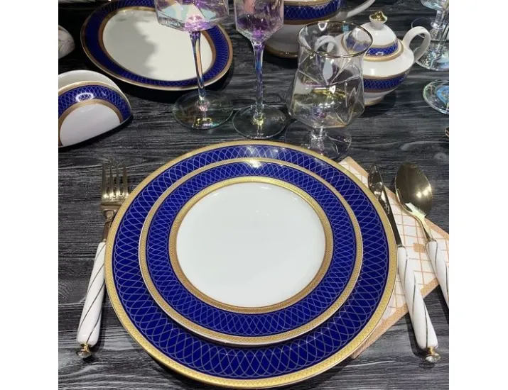 Набор салатников 6шт 14см Lenardi Сапфир 205-026