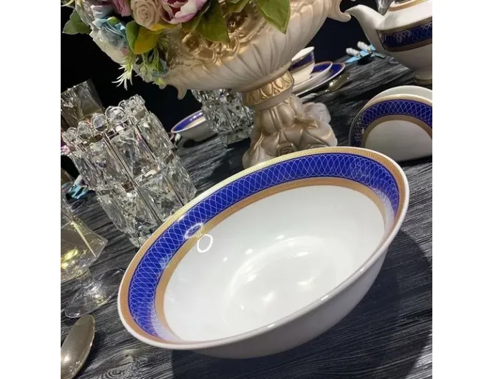 Салатник 23см Lenardi Сапфир 205-028