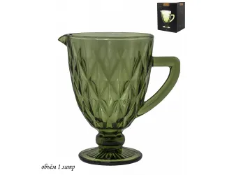 Графин 1л Lenardi зелёный 588-402