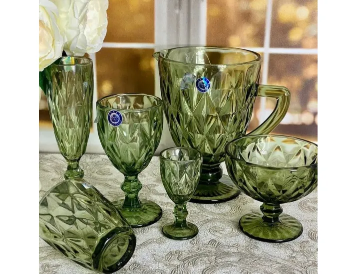 Графин 1л Lenardi зелёный 588-402