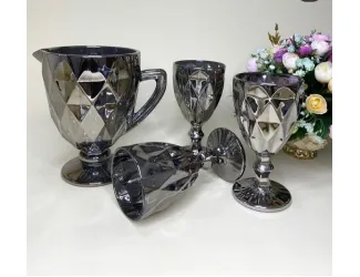 Графин 1л Lenardi серый 588-411