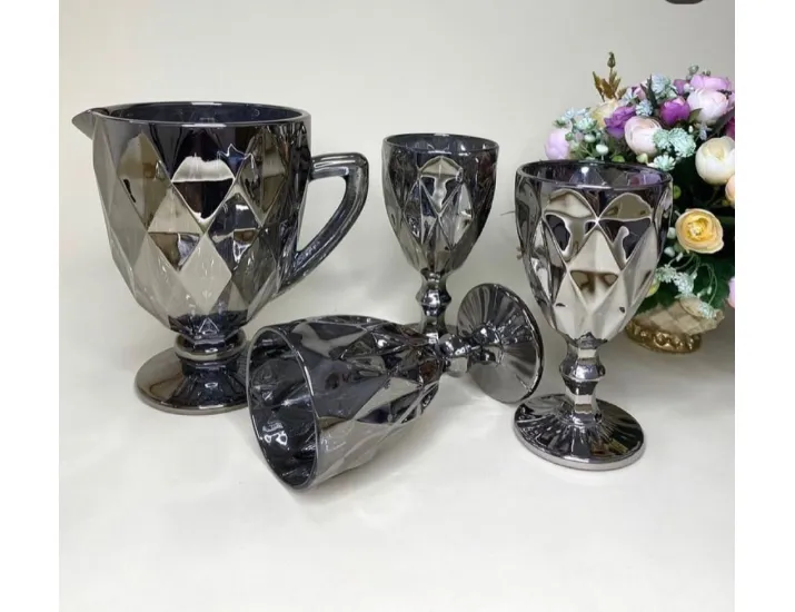 Графин 1л Lenardi серый 588-411