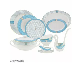 Столовый сервиз на 6 персон 26 предметов Lenardi Тиффани 145-300