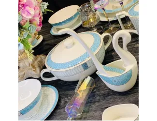 Чайно-столовый сервиз на 12 персон 100 предметов Lenardi Тиффани 145-302