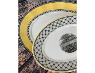 Набор овальных блюд 2шт 36см Lenardi Provence 105-924