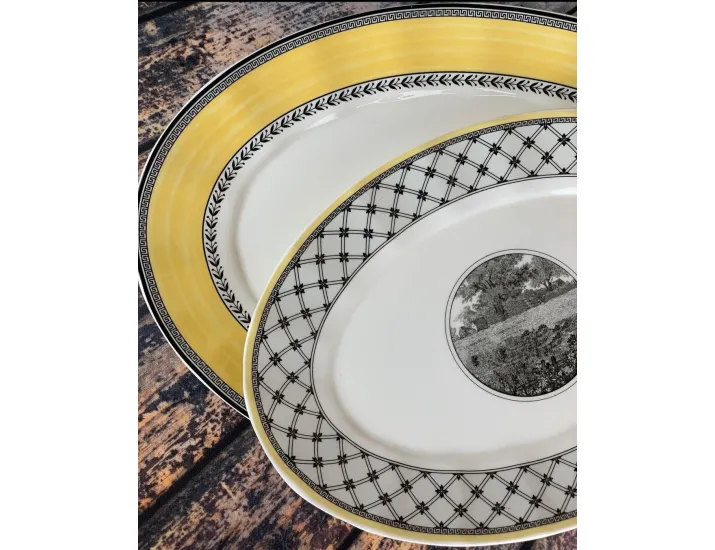 Набор овальных блюд 2шт 36см Lenardi Provence 105-924