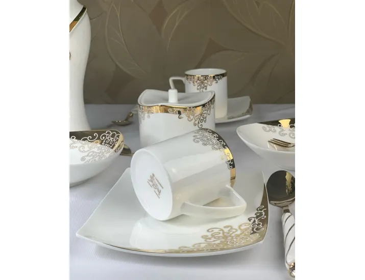 Салатник 27см Lenardi Золотой орнамент 145-035