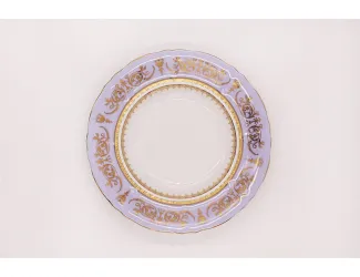 Тарелка глубокая 23см Rudolf Kampf Национальные традиции фиолетовый 007110223-238A