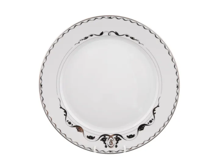 Блюдо круглое Rudolf Kampf Роза и ленты 30см 02111333-2275