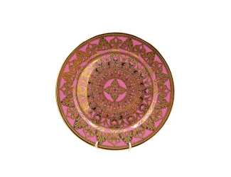 Блюдо 30см Rudolf Kampf Александрия розовое 02111333-2281