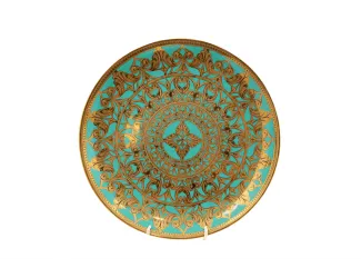 Блюдо 30см Rudolf Kampf Александрия мятный 02111333-2282k