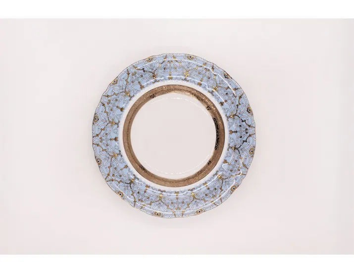 Тарелка глубокая 23см 1шт Rudolf Kampf Национальные традиции линия Иран декор 2065