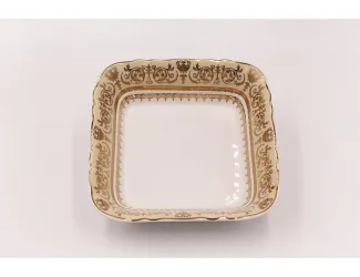 Салатник квадратный 17см Rudolf Kampf Национальные традиции 238C, жёлтый 07111422-238C