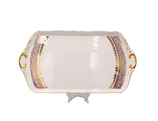 Поднос квадратный 41см Rudolf Kampf Национальные традиции фиолетовый 07111645-238A