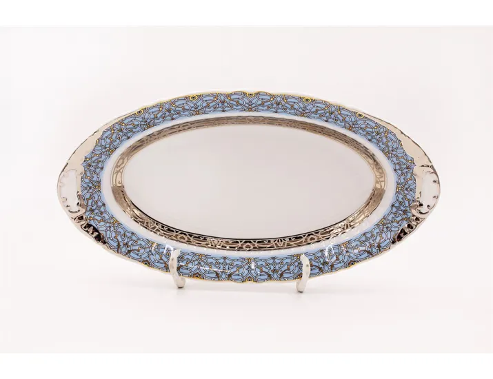 Блюдо овальное 39см Rudolf Kampf Национальные традиции линия Иран декор 2065 07111515-2065