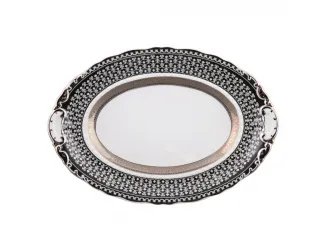 Блюдо овальное 23см  Rudolf Kampf Национальные традиции линия Сирия декор 2115 07116125-2115