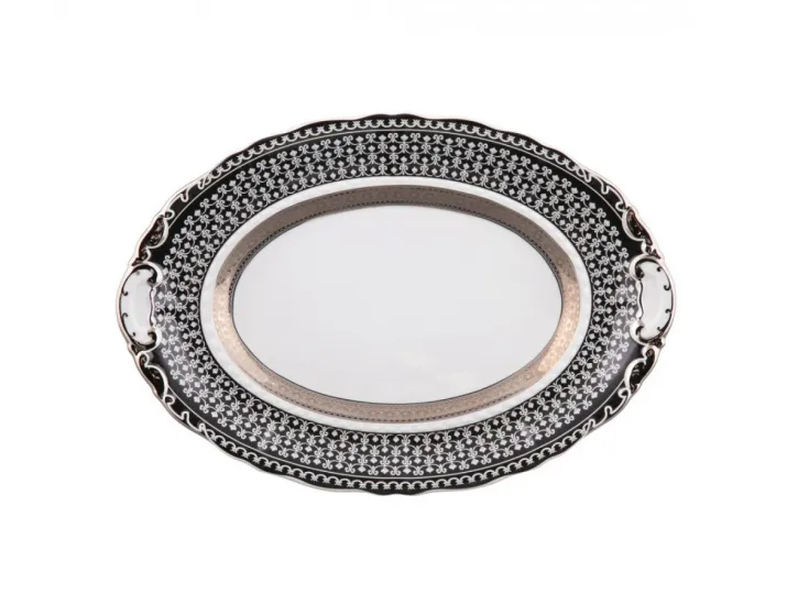 Блюдо овальное 39см Rudolf Kampf Национальные традиции линия Сирия декор 2115 07111515-2115