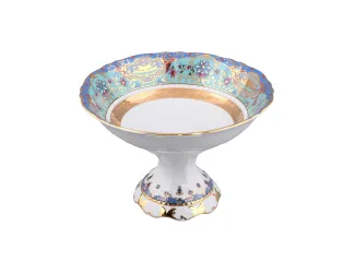 Ваза для фруктов Rudolf Kampf Национальные традиции на ножке 23см, Иерусалим декор 2025k 07116155-2025k