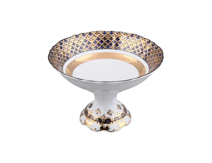 Ваза для фруктов Rudolf Kampf  Национальные традиции на ножке 23см линия Марокко 07116155-2075